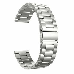 Gpack Huawei Watch 3 Classic Metal Sıralı KRD 04 Gümüş Kordon