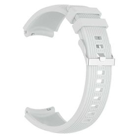 Gpack Huawei Watch 3 Classic Silikon Kancalı Ayarlanabilir KRD 18 Beyaz Kordon