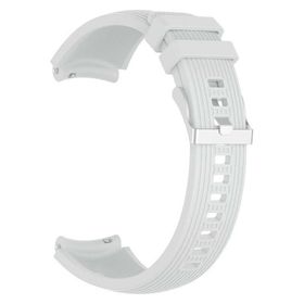 Gpack Huawei Watch 3 Classic Silikon Kancalı Ayarlanabilir KRD 18 Beyaz Kordon