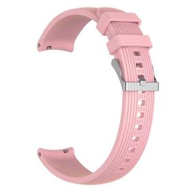Gpack Huawei Watch 3 Elite Silikon Kancalı Ayarlanabilir KRD 18 Pembe Kordon