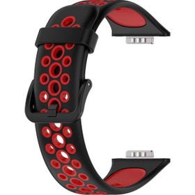 Gpack Huawei Watch Fit 2 Delikli Silikon Birebir HS 19 Bordo Kordon