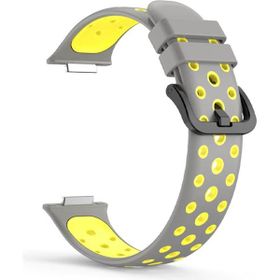 Gpack Huawei Watch Fit 2 Delikli Silikon Birebir HS 19 Gri Kordon