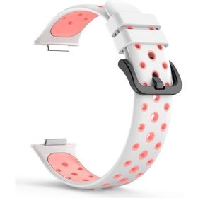 Gpack Huawei Watch Fit 2 Delikli Silikon Birebir HS 19 Pembe Kordon