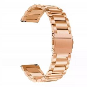 Gpack Huawei Watch GT 2 Porsche Design Metal Sıralı Bronz Kordon