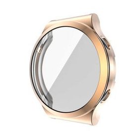 Gpack Huawei Watch GT 2 Pro Önü Kapalı Renkli Silikon Bronz Kordon