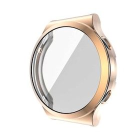 Gpack Huawei Watch GT 2 Pro Önü Kapalı Renkli Silikon Bronz Kordon