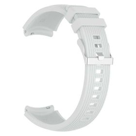 Gpack Huawei Watch GT 2 Pro Silikon Kancalı Ayarlanabilir KRD 18 Beyaz Kordon