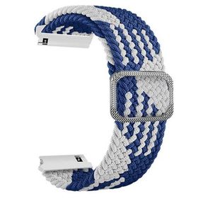 Gpack Huawei Watch GT 3 Active 46 mm Örgülü Kumaş Ayarlanabilir KRD 01 Mavi Kordon