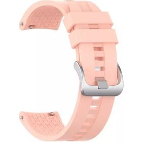 Gpack Huawei Watch GT 3 Classic 46 mm Silikon Kancalı KRD 23 Kırmızı Kordon