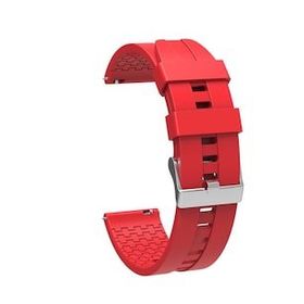 Gpack Huawei Watch GT 3 Elite 46 mm Silikon Kancalı KRD 23 Mavi Kordon
