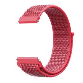 Gpack Huawei Watch GT2 46 mm Kumaş Cırtcırt Velcro Turuncu Kordon
