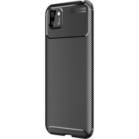 Gpack Huawei Y5P Negro Karbon Dizayn Silikon Siyah Kılıf
