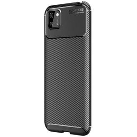 Gpack Huawei Y5P Negro Karbon Dizayn Silikon Siyah Kılıf