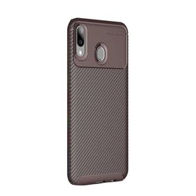 Gpack Huawei Y6 2019 Negro Karbon Dizayn Silikon Kılıf