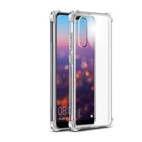 Gpack Huawei Y7 Prime 2019 AntiShock Ultra Koruma Sert Kapak Şeffaf Cep Telefonu Kılıf