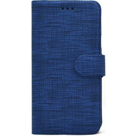 Gpack Huawei Y7 Prime 2019 Kartvizitli Exclusive Spor Cüzdan Lacivert Cep Telefonu Kılıf