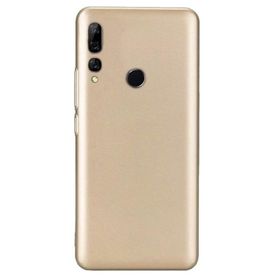 Gpack Huawei Y9 Prime 2019 Premier Esnek Arka Koruma Gold Silikon Cep Telefonu Kılıf
