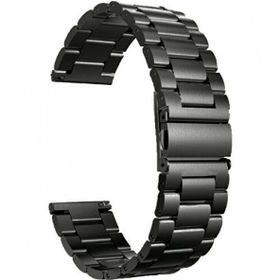 Gpack KRD 04 Siyah Haylou Watch 2 Pro Kordon Metal Sıralı Kordon