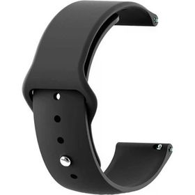 Gpack KRD 11 Siyah Haylou Watch 2 Pro Mat Klasik Silikon Kordon
