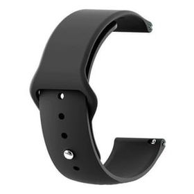 Gpack KRD 11 Siyah Haylou Watch 2 Pro Mat Klasik Silikon Kordon