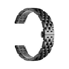 Gpack KRD-20 Amazfit GTR 3 Pro Metal Örgü Görünüm Silikon Kordon