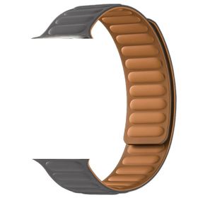 Gpack KRD-34 Apple Watch Ultra Deri Mıknatıslı Gizli Mıknatıslı Kordon