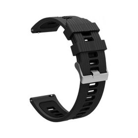 Gpack KRD-55 Amazfit GTR 47 mm Delikli Çift Renk Şık Tasarım Silikon Kordon