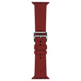 Gpack KRD92 Apple Watch Series 8 41 mm Katman Görünüm Spor Silikon Açık Pembe Kordon