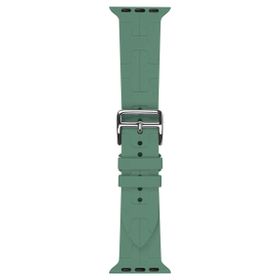 Gpack KRD92 Yeşil Apple Watch Series 3 4 5 44 mm Katman Görünüm Spor Silikon Kordon
