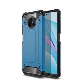 Gpack Mavi Xiaomi Mi 10T Lite Crash Tank Koruma Full Ekran Koruyucu Nano Cep Telefon Kılıfı