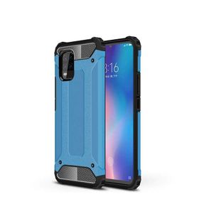 Gpack Mavi Xiaomi Mi 10T Lite Crash Tank Koruma Full Ekran Koruyucu Nano Cep Telefon Kılıfı