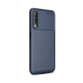 Gpack MHR1312358917 Samsung Galaxy A50S Negro Karbon Dizayn Silikon Cep Telefonu Kılıf