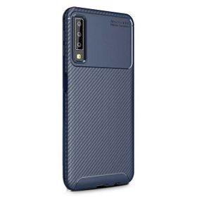 Gpack MHR1312358917 Samsung Galaxy A50S Negro Karbon Dizayn Silikon Cep Telefonu Kılıf