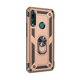 Gpack MHR1363239770 Huawei Honor 9X Vega Standlı Yüzüklü Mıknatıslı Nano Glass Cep Telefonu Kılıf