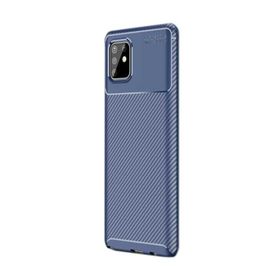 Gpack MHR1383751906 Samsung Galaxy Note 10 Lite Negro Karbon Dizayn Silikon Cep Telefonu Kılıf