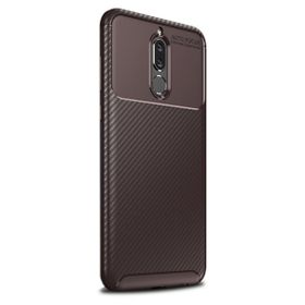 Gpack MHR1402546871 Huawei Mate 10 Lite Negro Karbon Dizayn Nano Kalem Silikon Cep Telefonu Kılıf