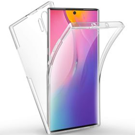Gpack MHR1875147837 Samsung Galaxy Note 10 Plus Ön Arka Şeffaf Koruma Silikon Cep Telefonu Kılıf
