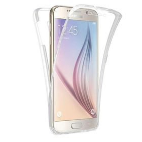 Gpack MHR1978164658 Samsung Galaxy J7 Prime Ön Arka Şeffaf Koruma Silikon Cep Telefonu Kılıf