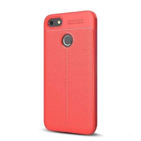Gpack MHR2063493386 Huawei P9 Lite Mini Niss Deri Görünümlü Arka Koruma Silikon Cep Telefonu Kılıf