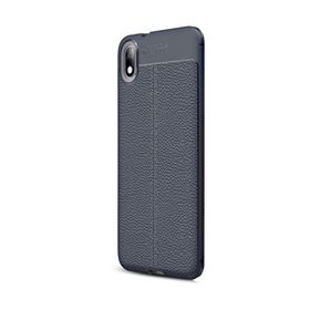 Gpack MHR2078952294 Xiaomi Redmi 7a Niss Deri Görünümlü Silikon Cep Telefonu Kılıf