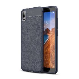 Gpack MHR2078952294 Xiaomi Redmi 7a Niss Deri Görünümlü Silikon Cep Telefonu Kılıf