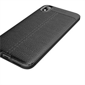 Gpack MHR2078952294 Xiaomi Redmi 7a Niss Deri Görünümlü Silikon Cep Telefonu Kılıf