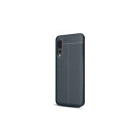 Gpack MHR2228790463 Huawei P20 Pro Niss Deri Görünümlü Arka Kapak Silikon Cep Telefonu Kılıf
