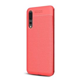 Gpack MHR2228790463 Huawei P20 Pro Niss Deri Görünümlü Arka Kapak Silikon Cep Telefonu Kılıf