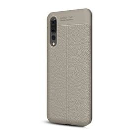 Gpack MHR2228790463 Huawei P20 Pro Niss Deri Görünümlü Arka Kapak Silikon Cep Telefonu Kılıf