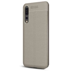 Gpack MHR2228790463 Huawei P20 Pro Niss Deri Görünümlü Arka Kapak Silikon Cep Telefonu Kılıf