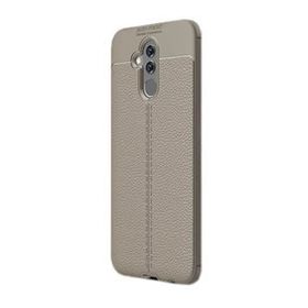Gpack MHR2400336156 Huawei Mate 20 Lite Niss Deri Görünümlü Silikon Cep Telefonu Kılıf