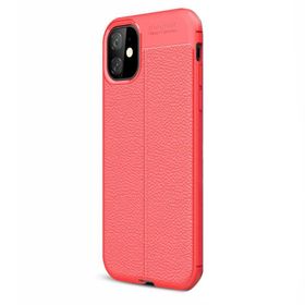 Gpack MHR2451101274 Apple Iphone 11 Pro Niss Deri Görünümlü Silikon Cep Telefonu Kılıf