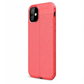 Gpack MHR2451101274 Apple Iphone 11 Pro Niss Deri Görünümlü Silikon Cep Telefonu Kılıf