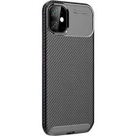 Gpack MHR2876643223 Apple Iphone 11 Negro Karbon Dizayn Silikon Cep Telefonu Kılıf
